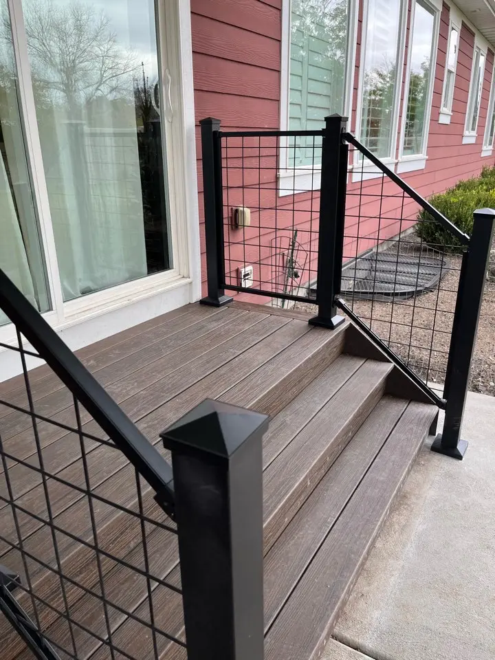 Cinch railing installation 5