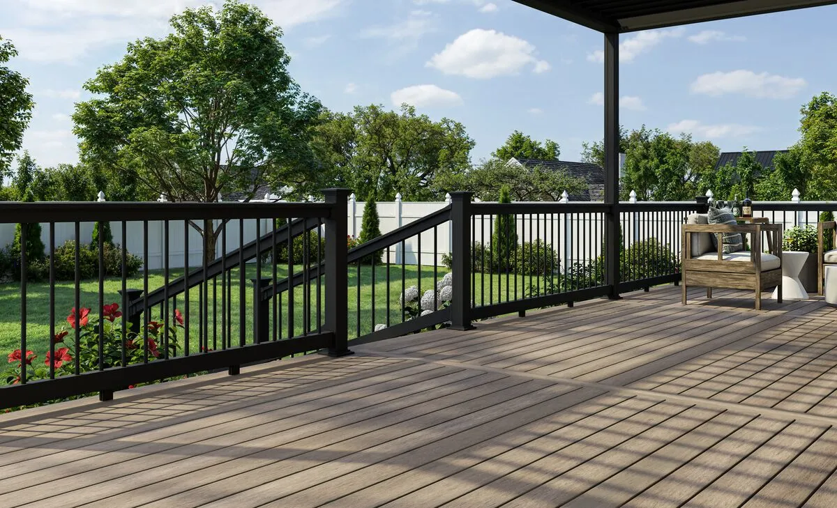 Satin Black installed deck