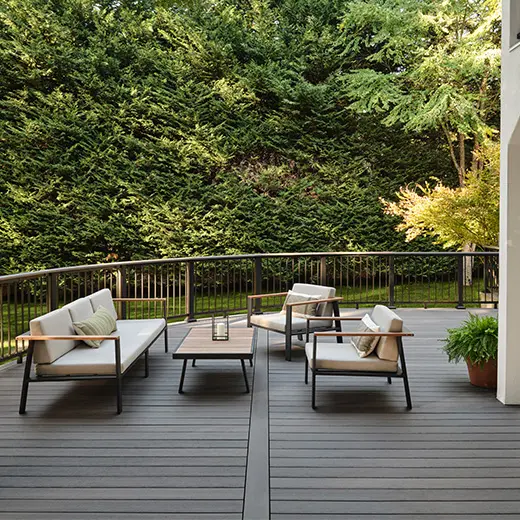 Castle Gate installed deck