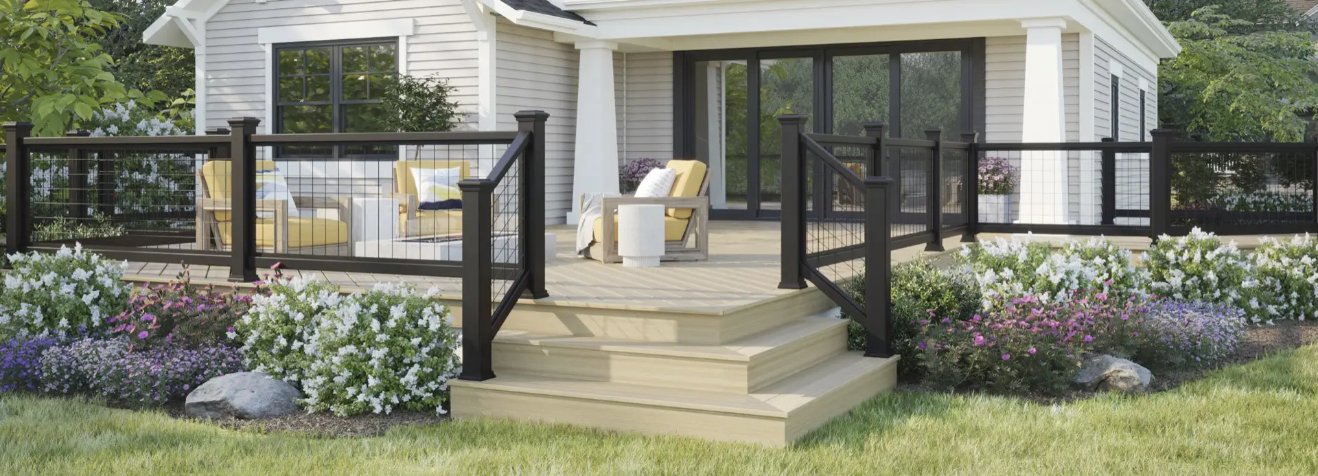 Trex Select railing installation
