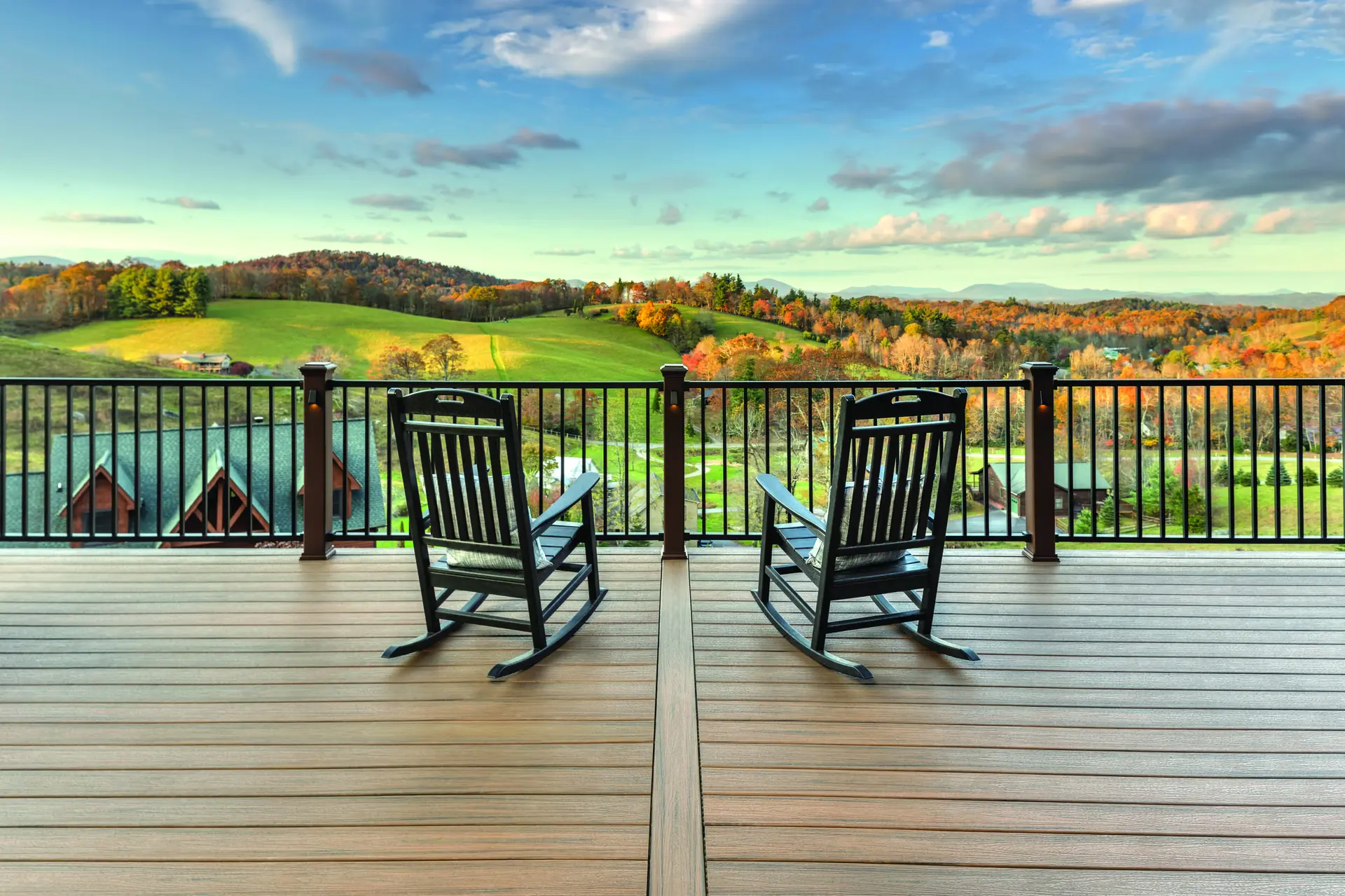 Trex Signature Railing luxury installation