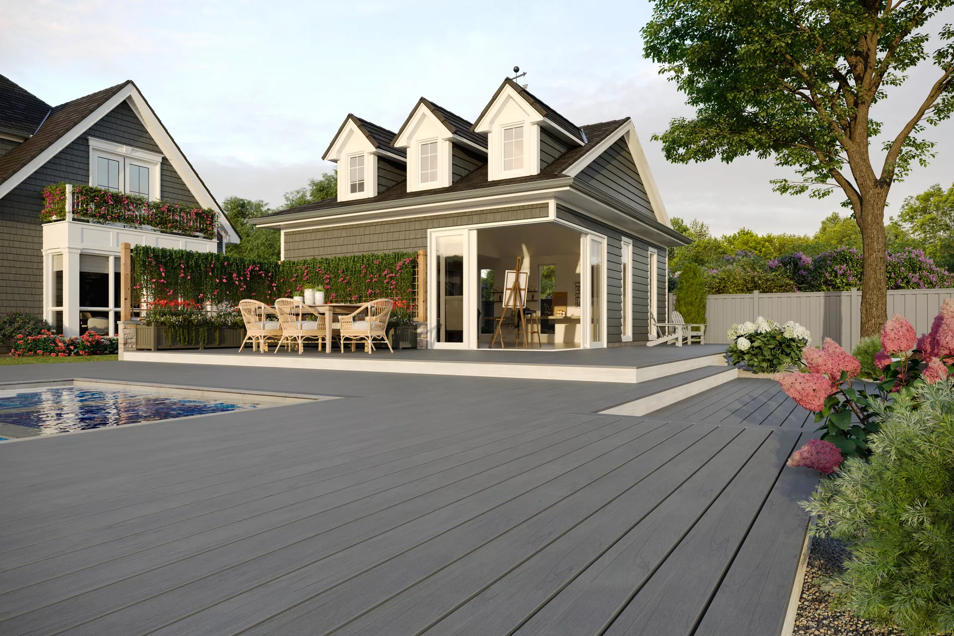 Island Mist installed deck