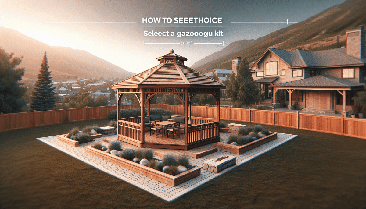 Ultimate Guide to Choosing the Perfect Wooden Gazebo Kit