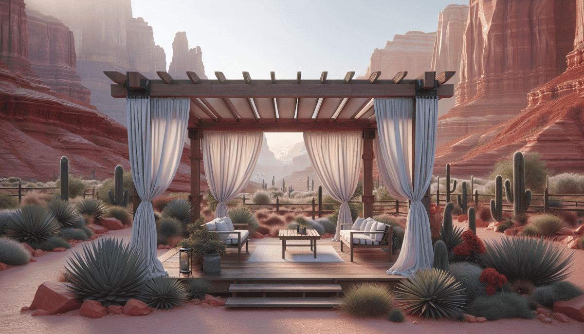 Enhance Your Outdoor Space: Choosing the Right Pergola Kit with Curtains