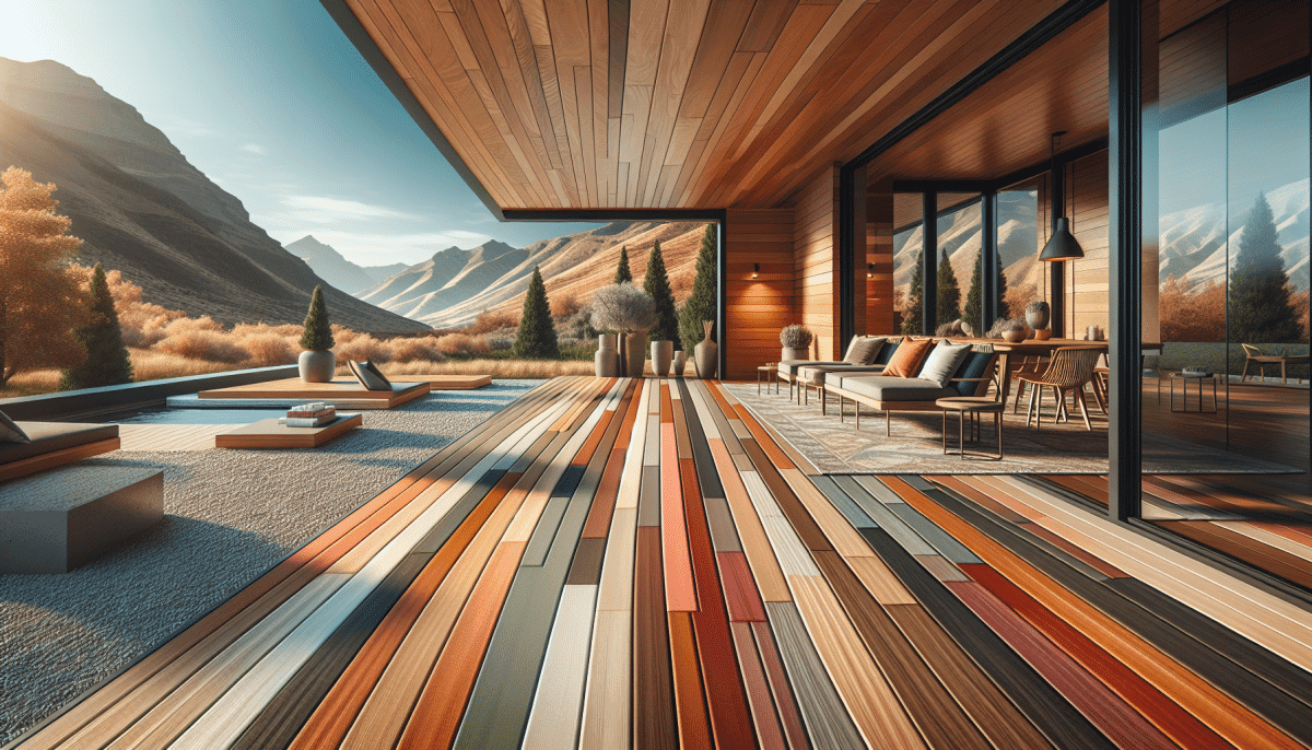Trending Wood Decking Colors for a Modern Outdoor Space