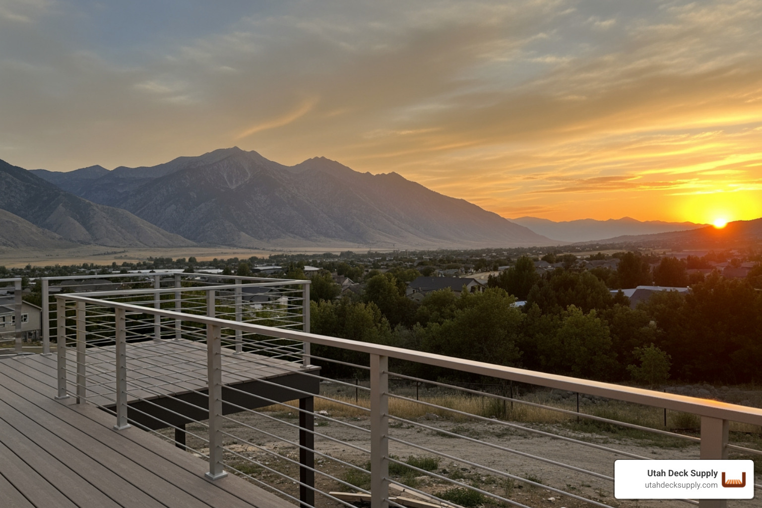 Elevate Your View: Top Aluminum and Vinyl Railing Choices for Utah Decks article image