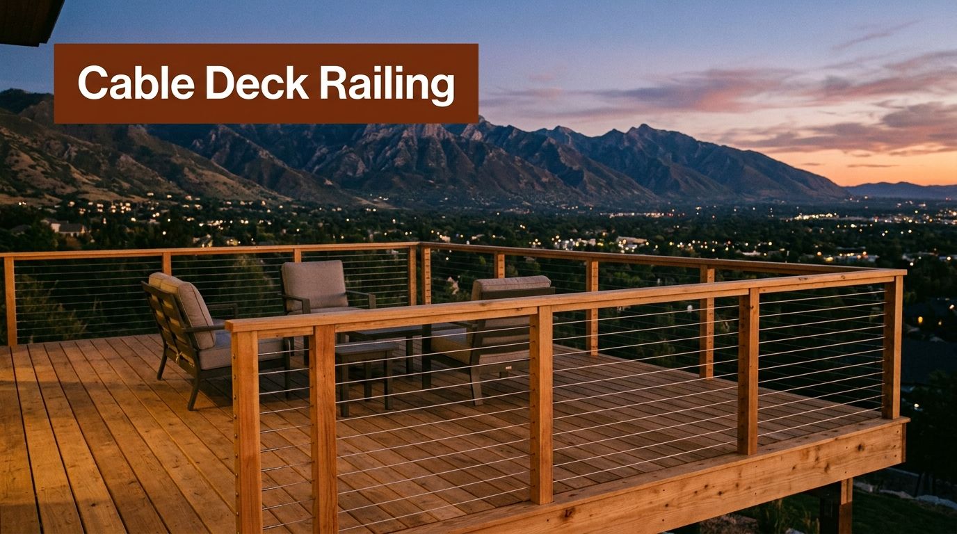 A Utah Guide to Stainless Steel Cable Deck Railing Systems article image